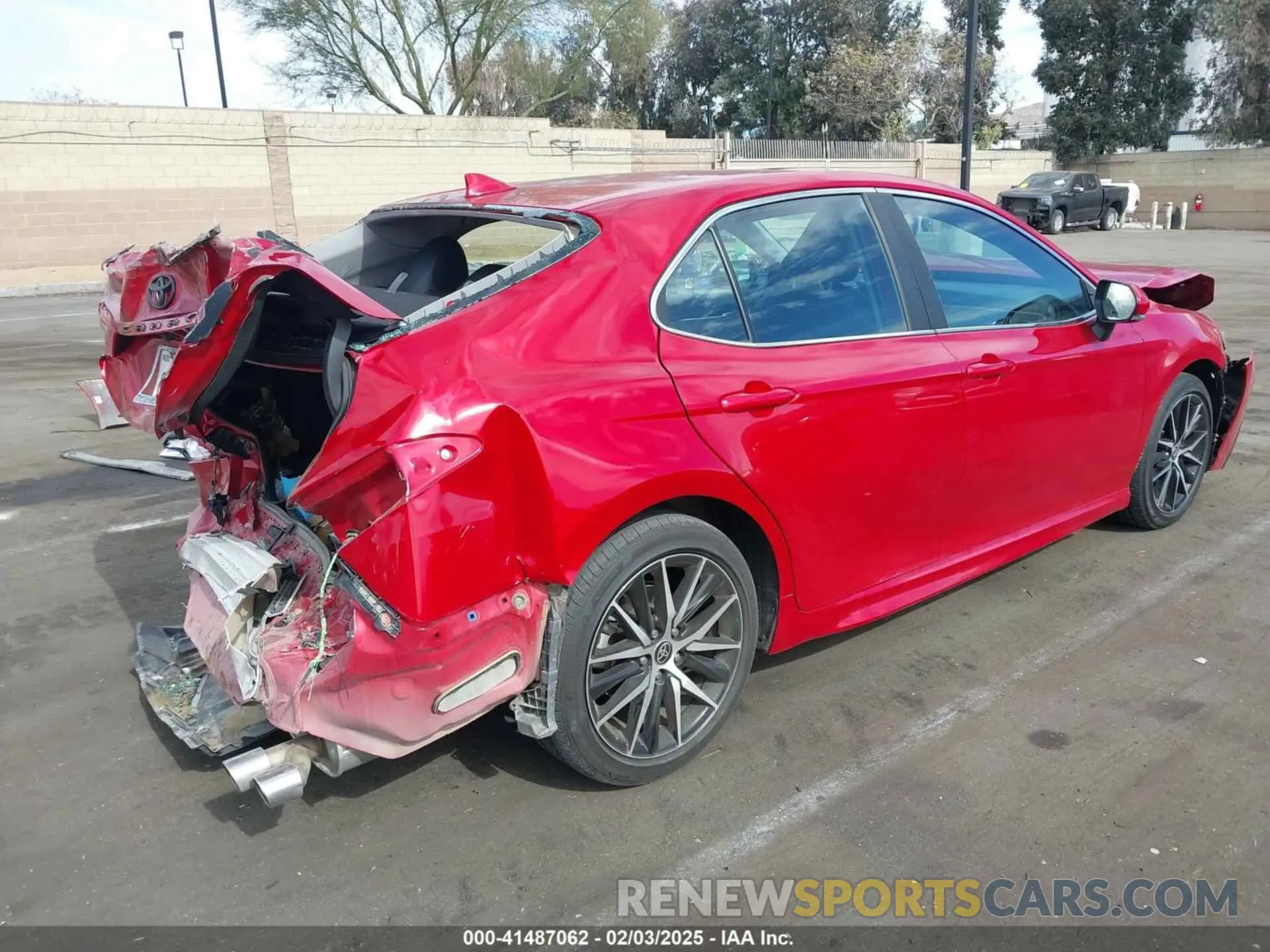 4 fotografías del automóvil dañado 4T1G11AK1NU072161 TOYOTA CAMRY 2022