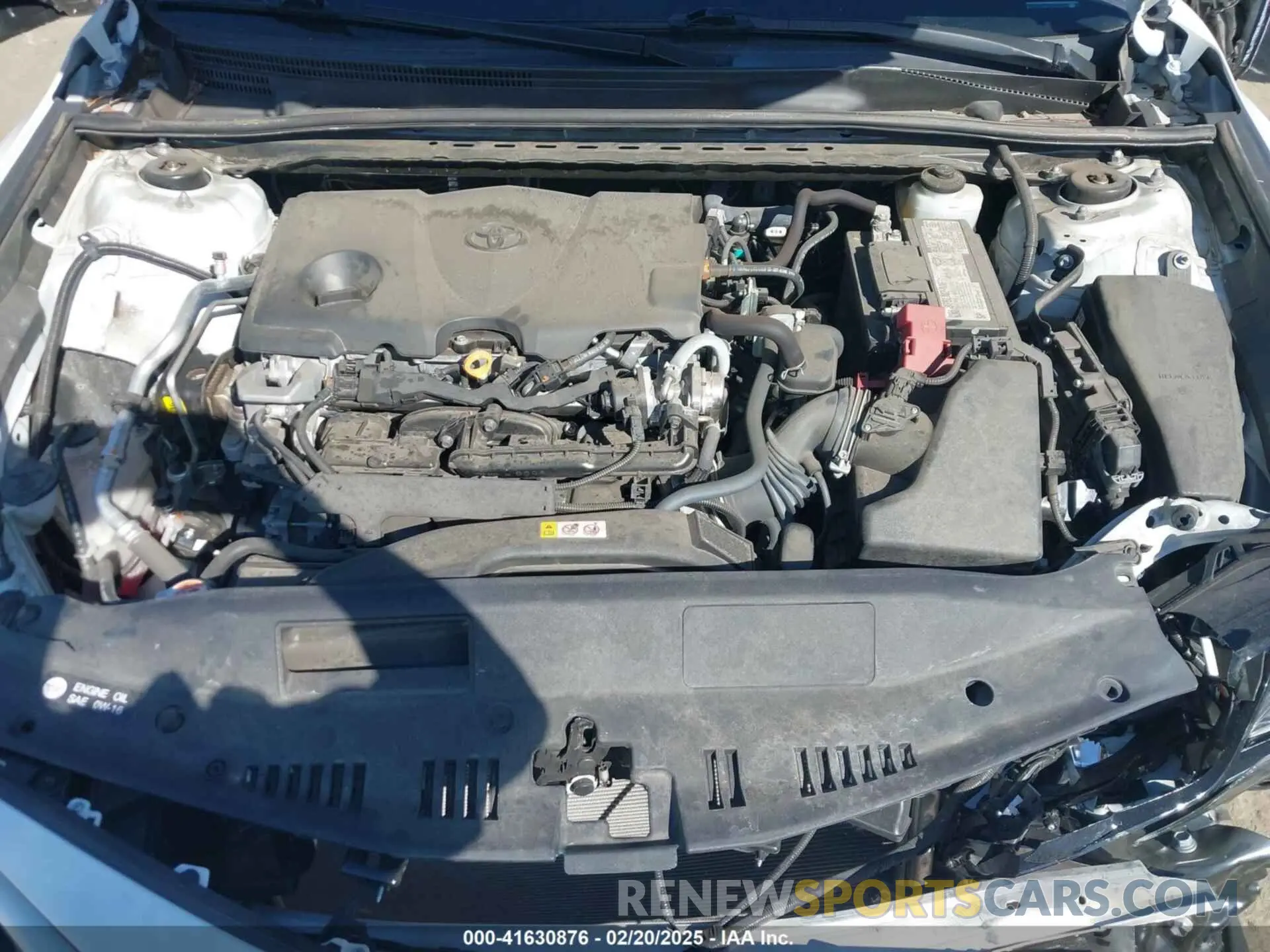 10 fotografías del automóvil dañado 4T1G11AK1NU644202 TOYOTA CAMRY 2022