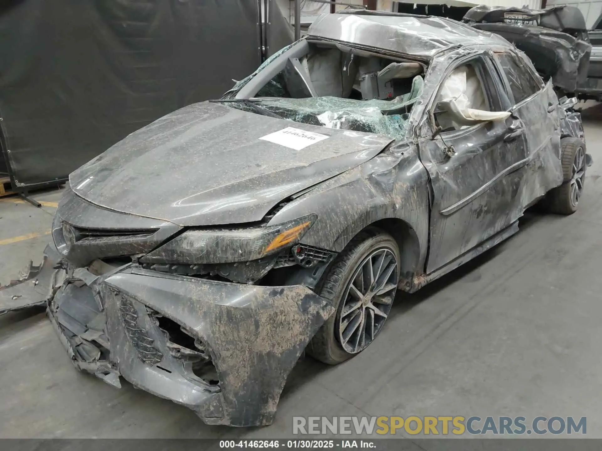 2 fotografías del automóvil dañado 4T1G11AK1NU650789 TOYOTA CAMRY 2022