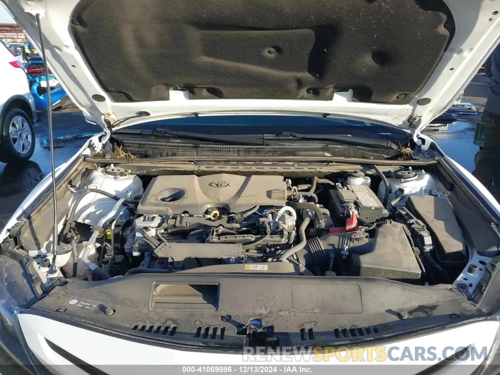 10 fotografías del automóvil dañado 4T1G11AK1NU653921 TOYOTA CAMRY 2022