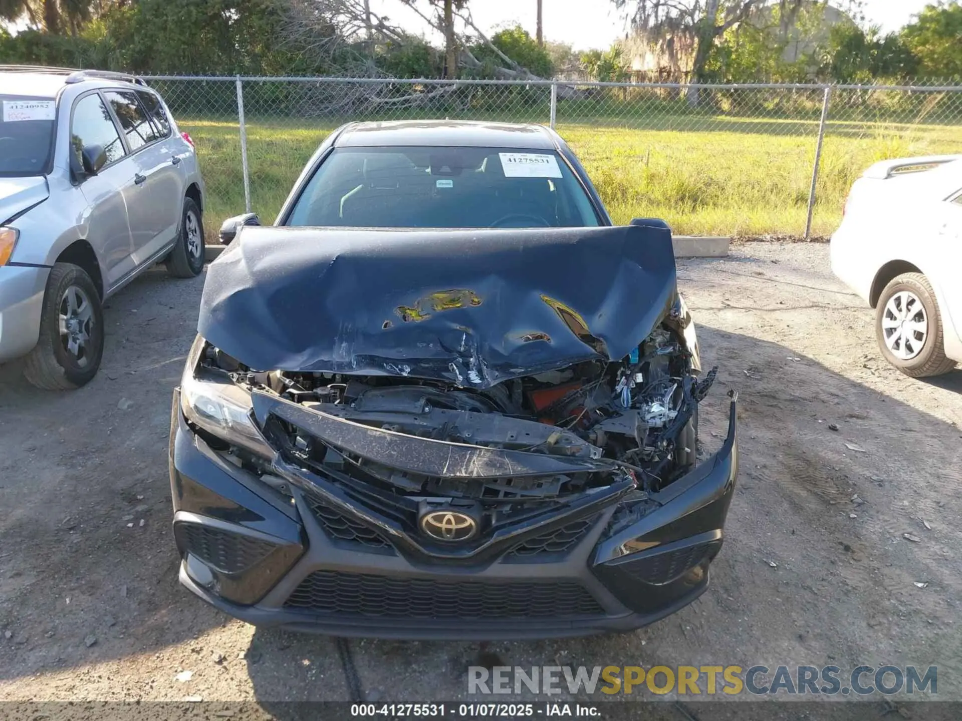 12 fotografías del automóvil dañado 4T1G11AK1NU654437 TOYOTA CAMRY 2022