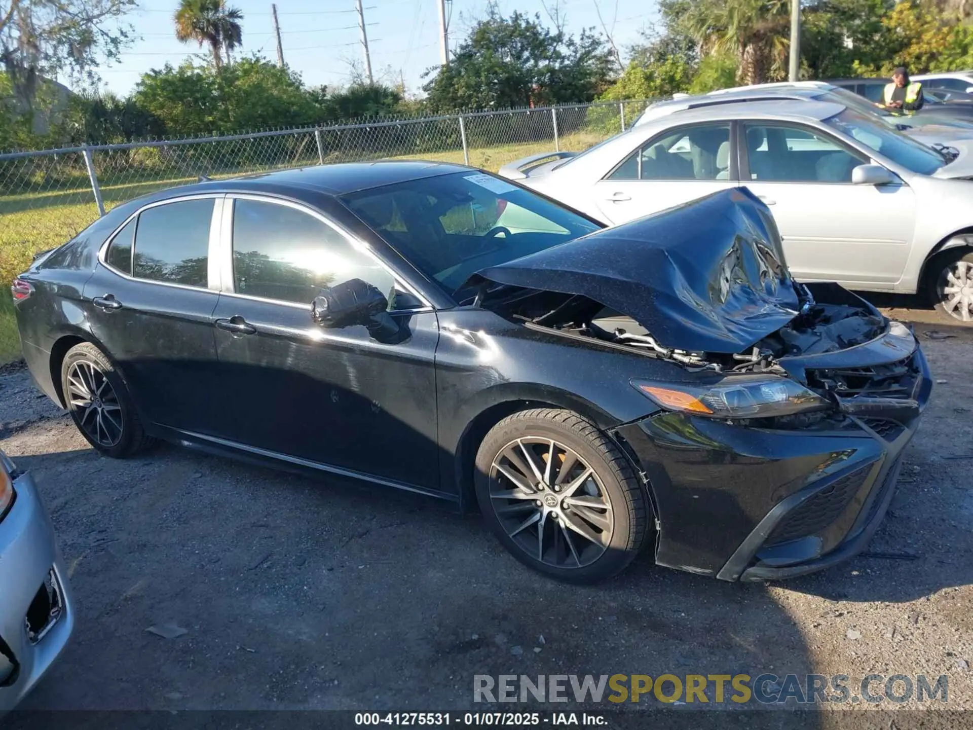 13 fotografías del automóvil dañado 4T1G11AK1NU654437 TOYOTA CAMRY 2022