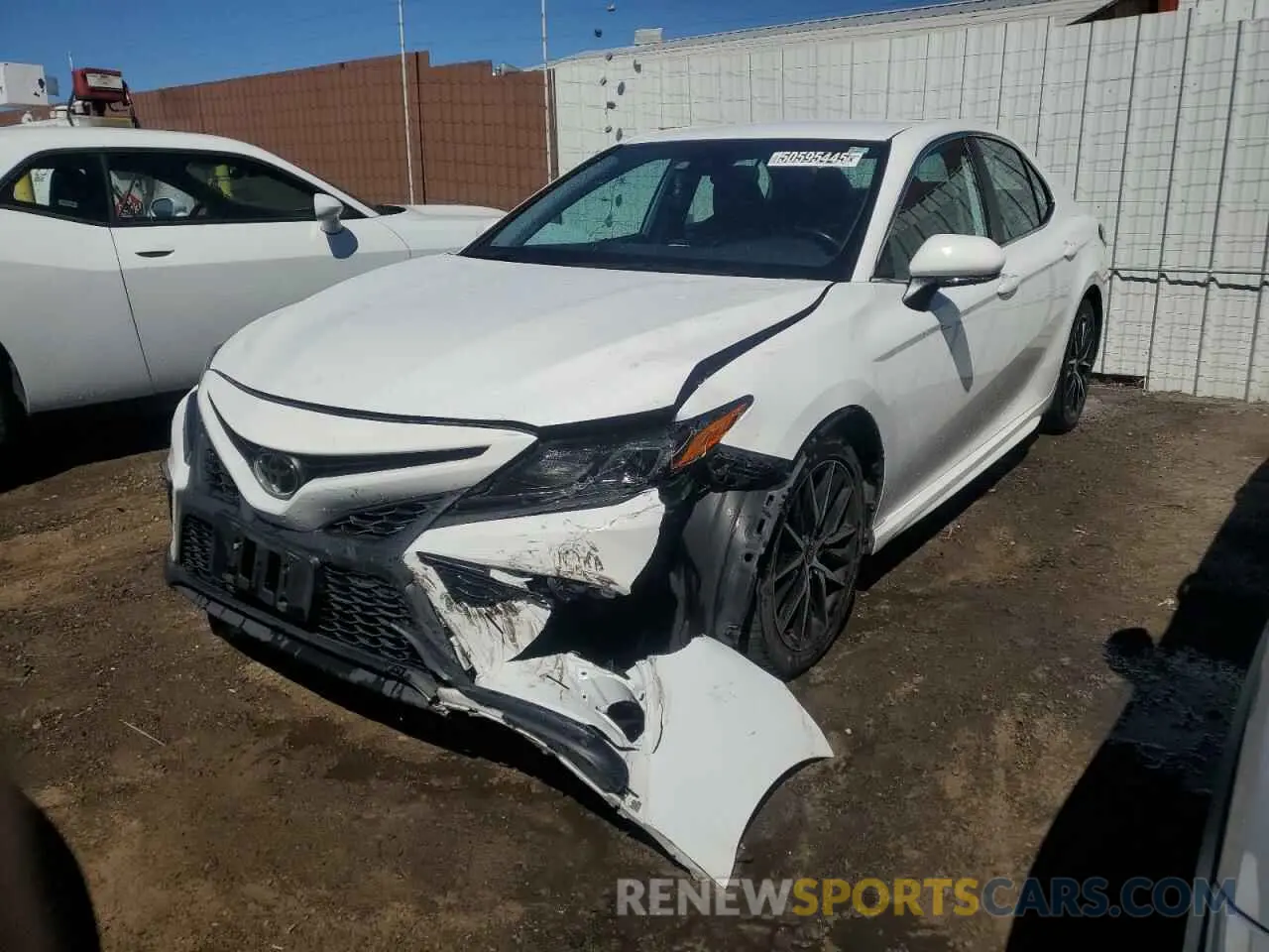 1 fotografías del automóvil dañado 4T1G11AK1NU655300 TOYOTA CAMRY 2022