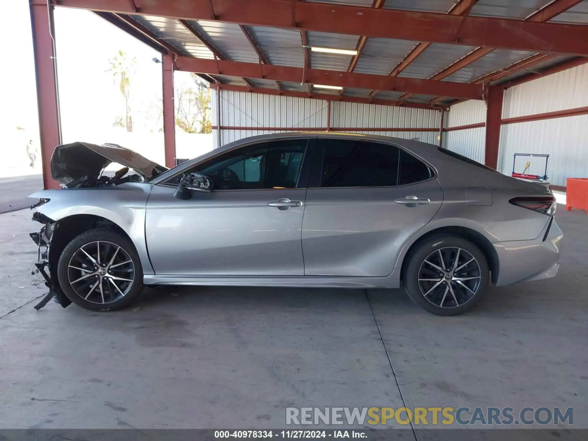 14 fotografías del automóvil dañado 4T1G11AK1NU694579 TOYOTA CAMRY 2022
