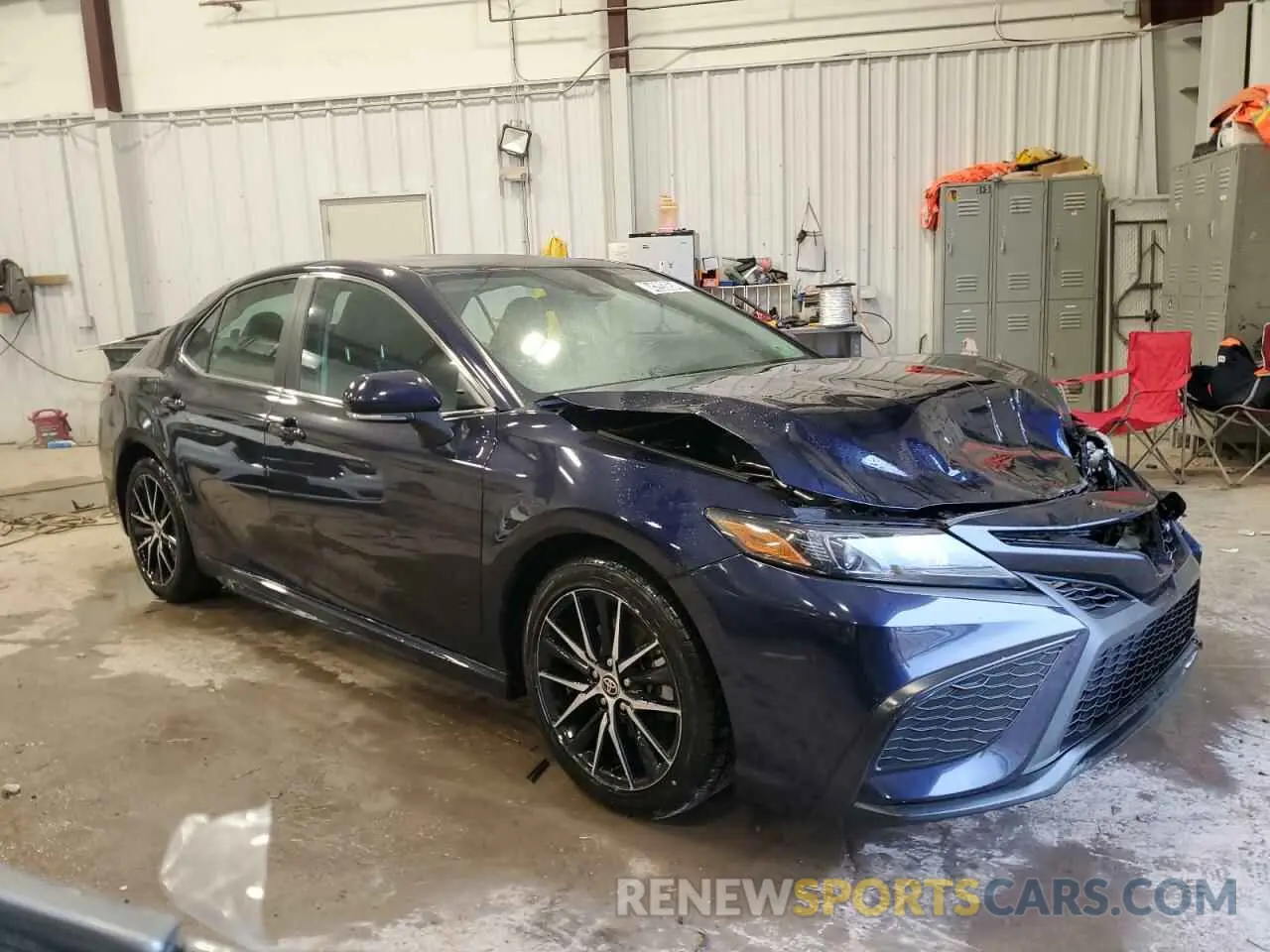 4 fotografías del automóvil dañado 4T1G11AK1NU708660 TOYOTA CAMRY 2022
