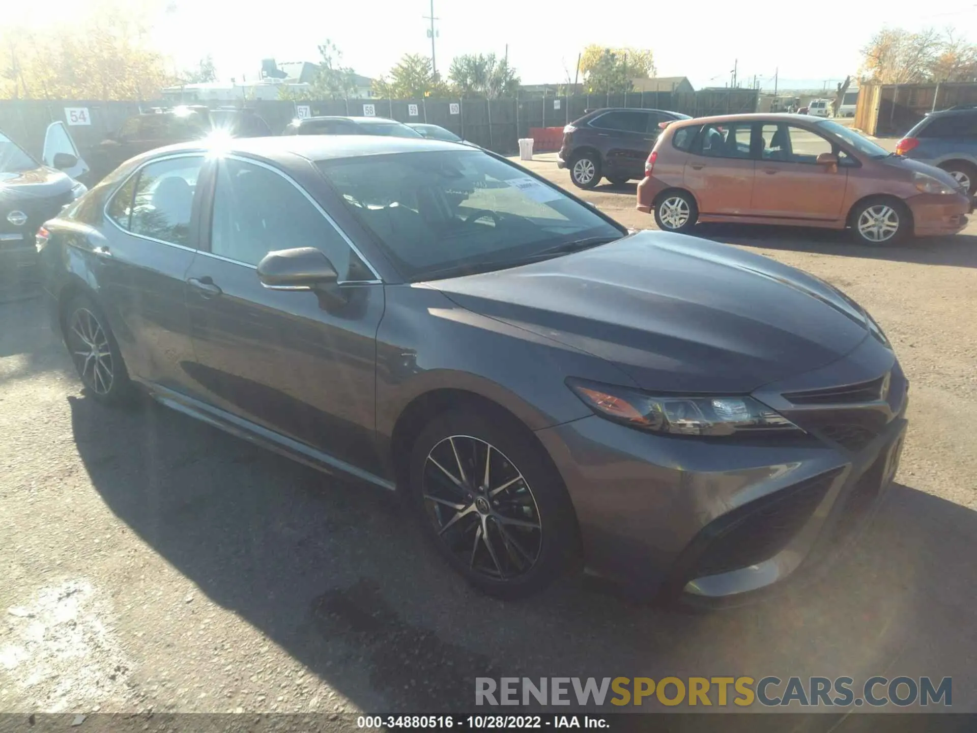 1 fotografías del automóvil dañado 4T1G11AK1NU713681 TOYOTA CAMRY 2022