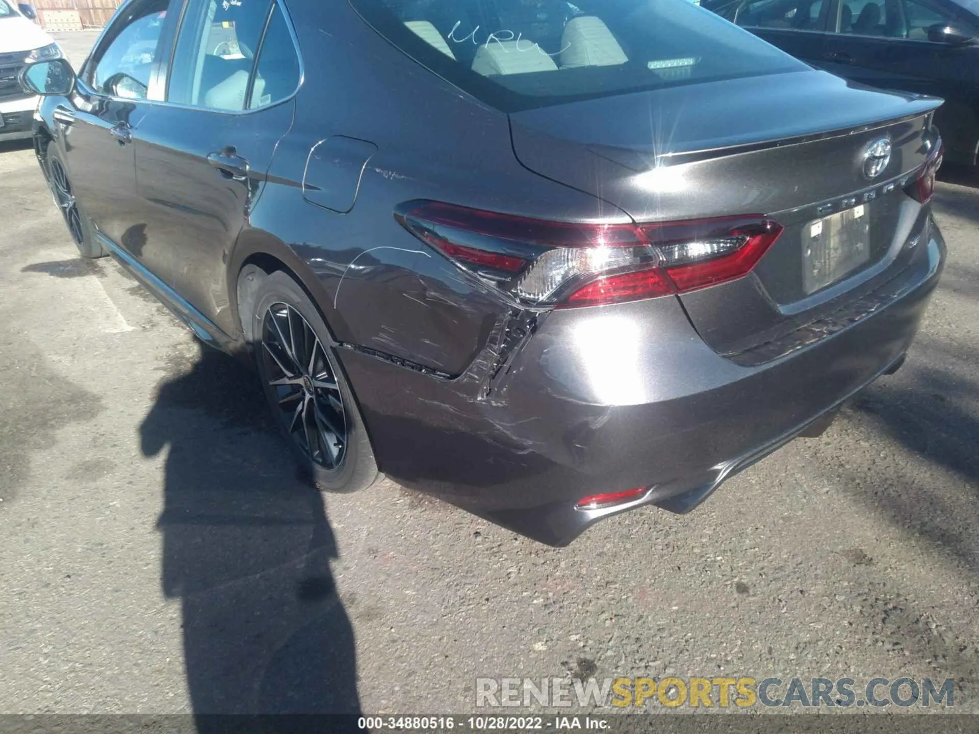 6 fotografías del automóvil dañado 4T1G11AK1NU713681 TOYOTA CAMRY 2022