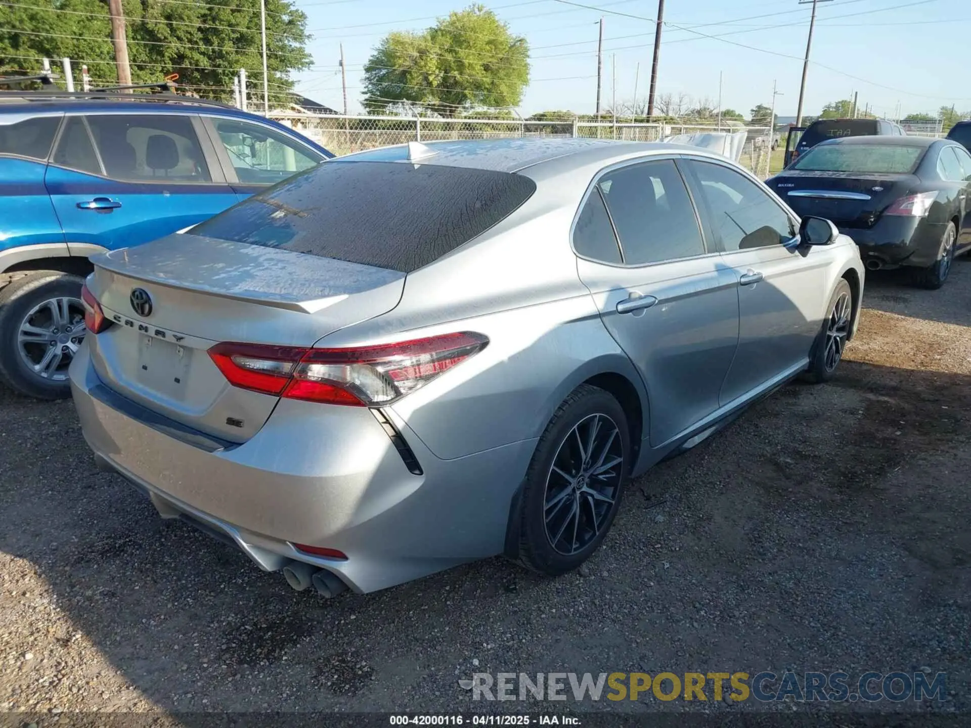 4 fotografías del automóvil dañado 4T1G11AK2NU003219 TOYOTA CAMRY 2022