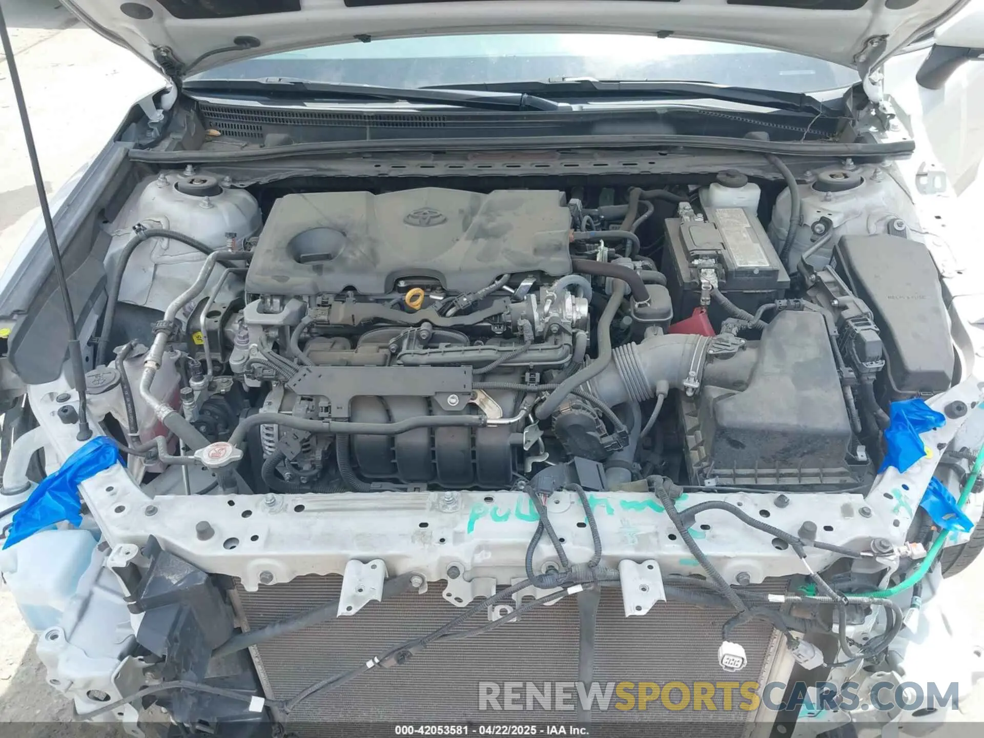 10 fotografías del automóvil dañado 4T1G11AK2NU015080 TOYOTA CAMRY 2022