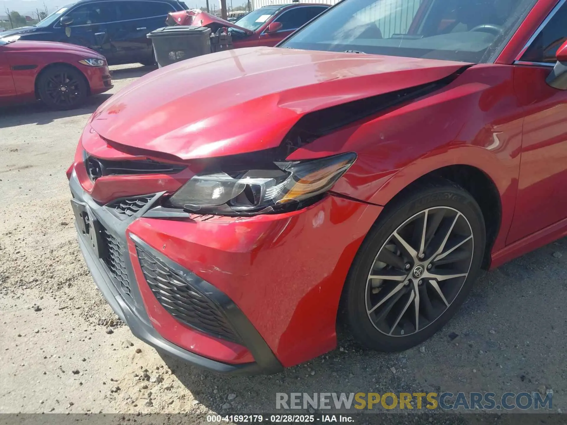 6 fotografías del automóvil dañado 4T1G11AK2NU042117 TOYOTA CAMRY 2022