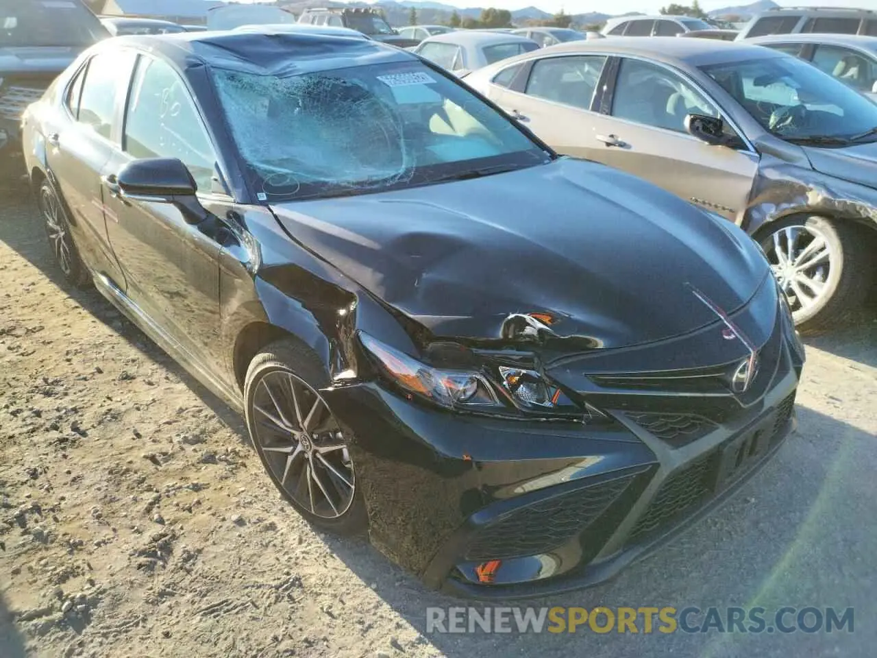 1 fotografías del automóvil dañado 4T1G11AK2NU045258 TOYOTA CAMRY 2022