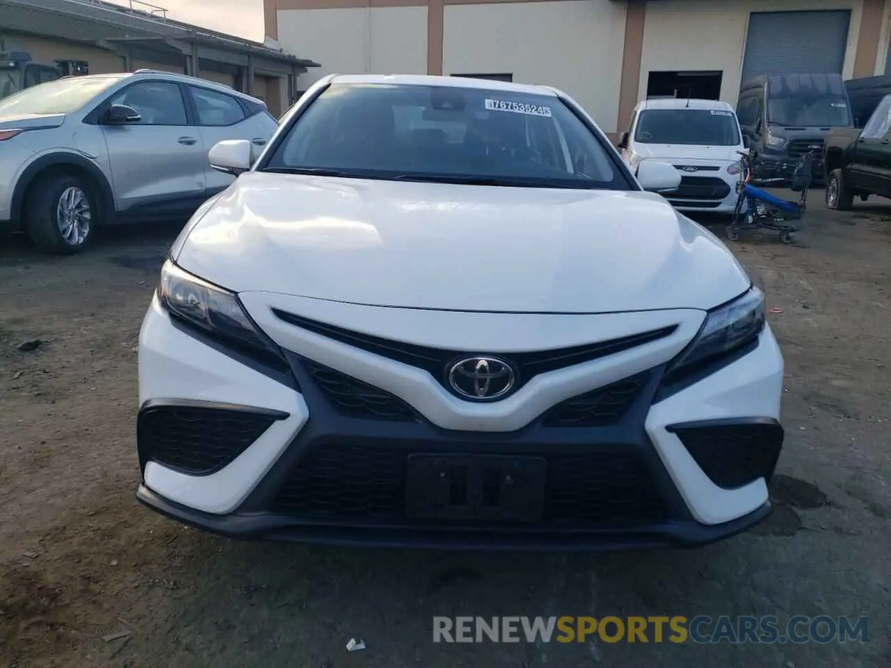 5 fotografías del automóvil dañado 4T1G11AK2NU626968 TOYOTA CAMRY 2022
