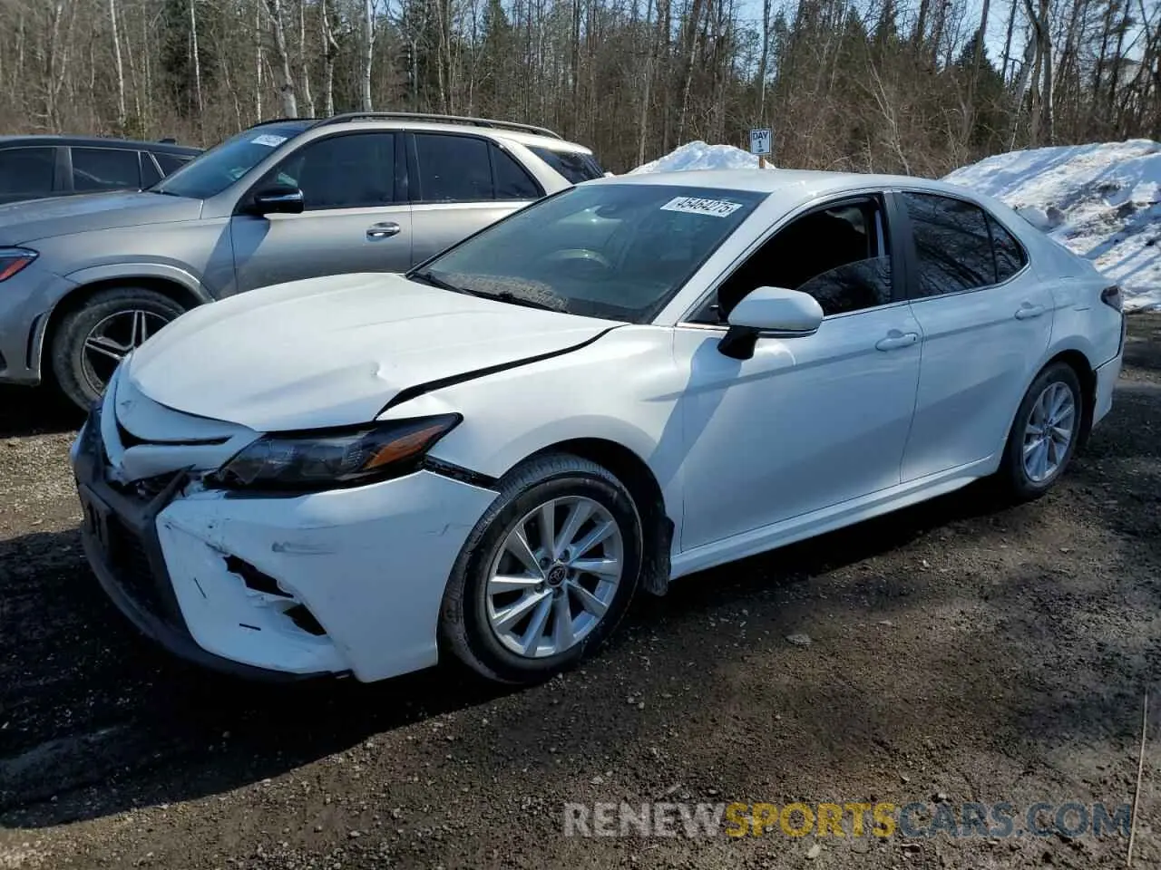 1 fotografías del automóvil dañado 4T1G11AK2NU647917 TOYOTA CAMRY 2022