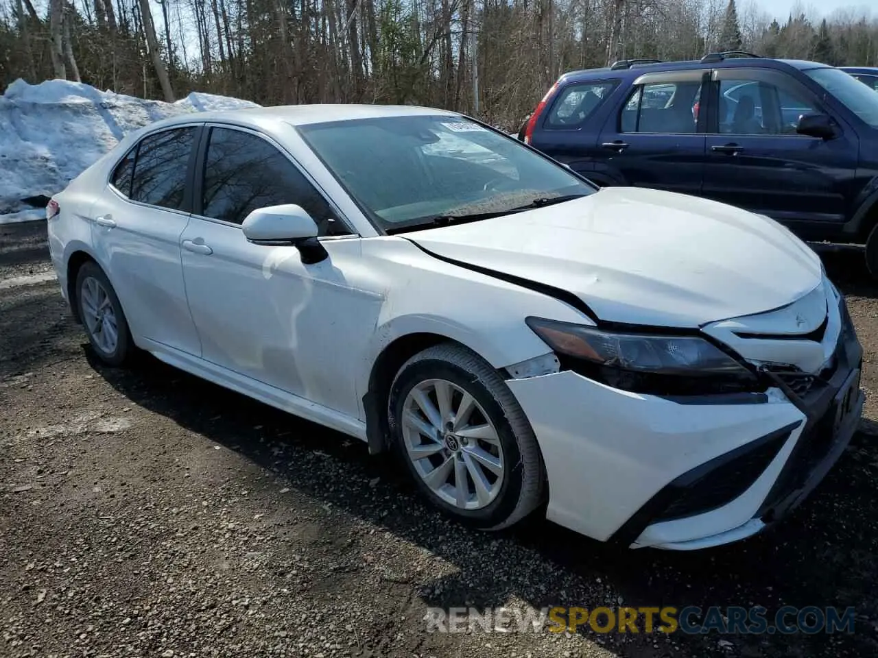 4 fotografías del automóvil dañado 4T1G11AK2NU647917 TOYOTA CAMRY 2022