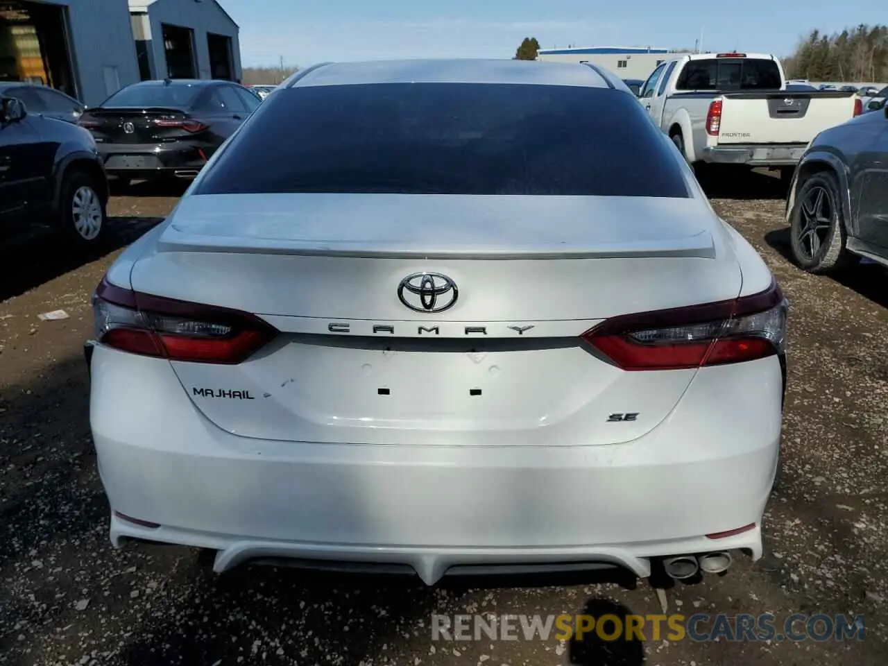 6 fotografías del automóvil dañado 4T1G11AK2NU647917 TOYOTA CAMRY 2022