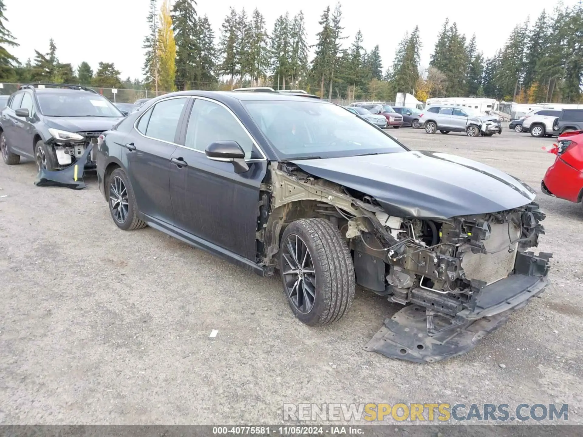 1 fotografías del automóvil dañado 4T1G11AK2NU704987 TOYOTA CAMRY 2022