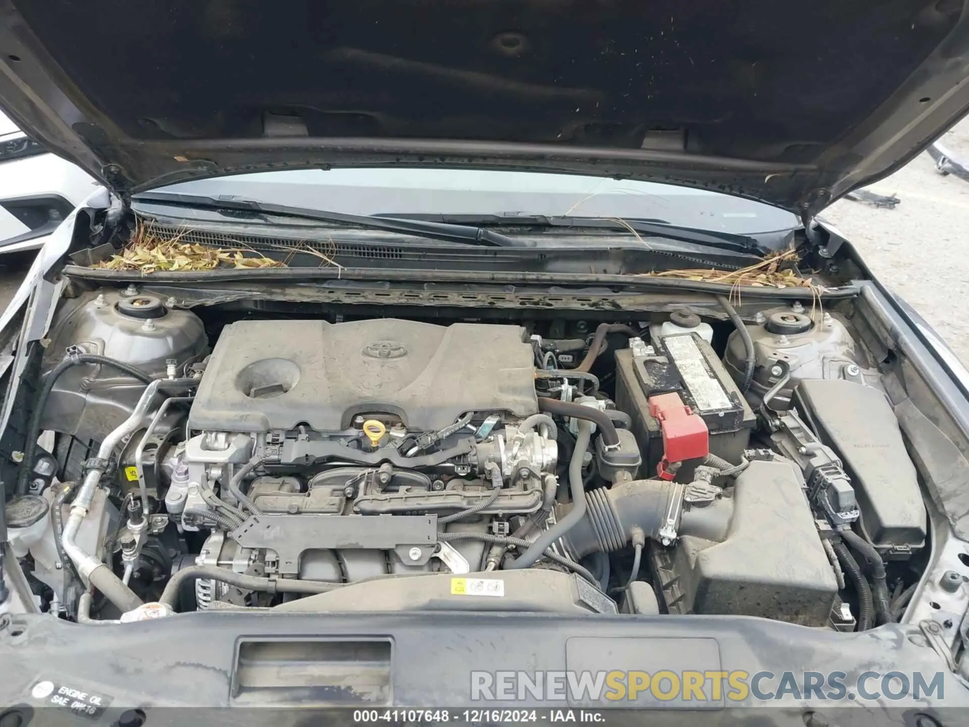 10 fotografías del automóvil dañado 4T1G11AK2NU707498 TOYOTA CAMRY 2022