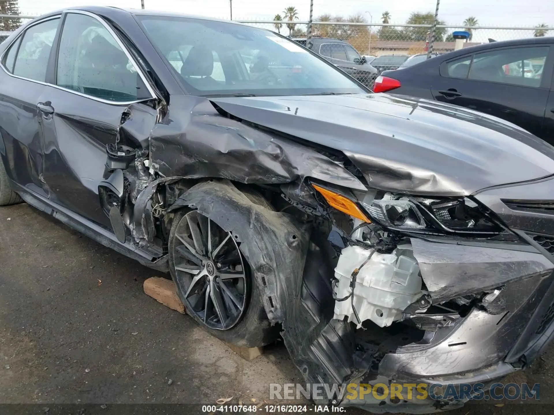 6 fotografías del automóvil dañado 4T1G11AK2NU707498 TOYOTA CAMRY 2022