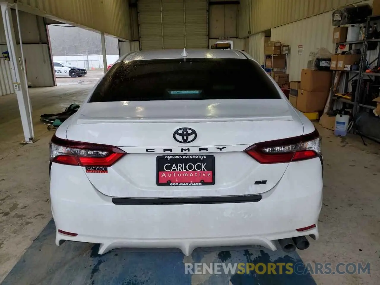 6 fotografías del automóvil dañado 4T1G11AK2NU715732 TOYOTA CAMRY 2022