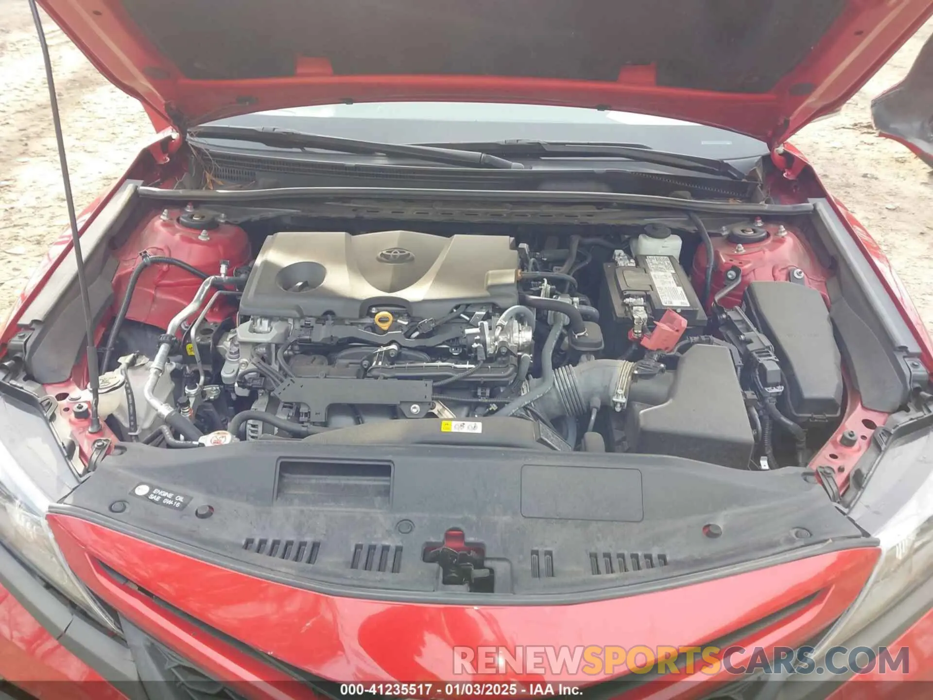 10 fotografías del automóvil dañado 4T1G11AK3NU019896 TOYOTA CAMRY 2022