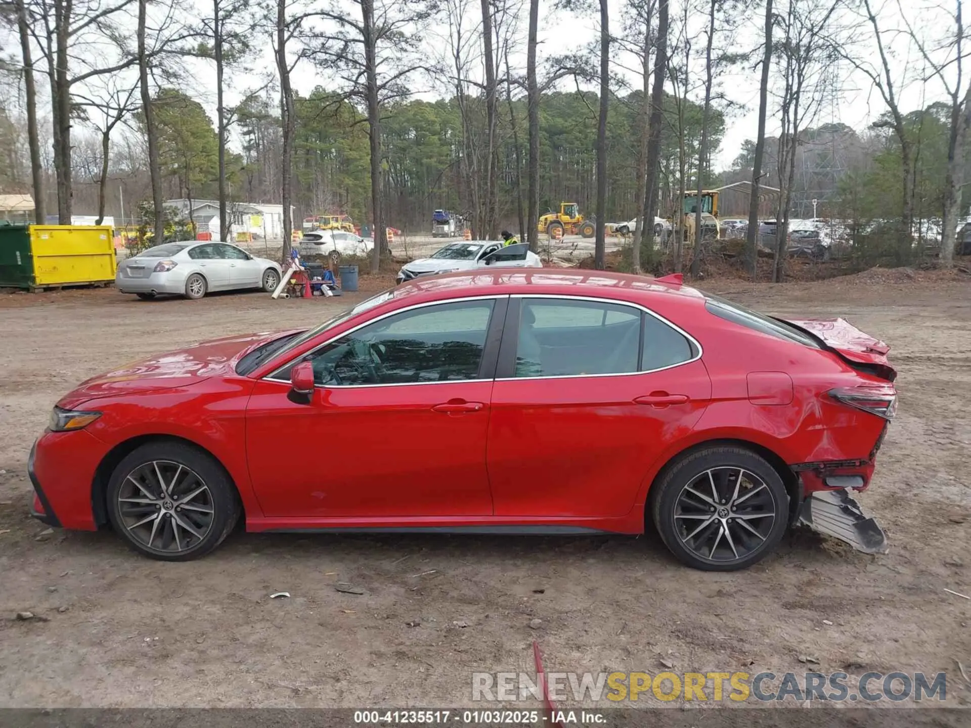 15 fotografías del automóvil dañado 4T1G11AK3NU019896 TOYOTA CAMRY 2022