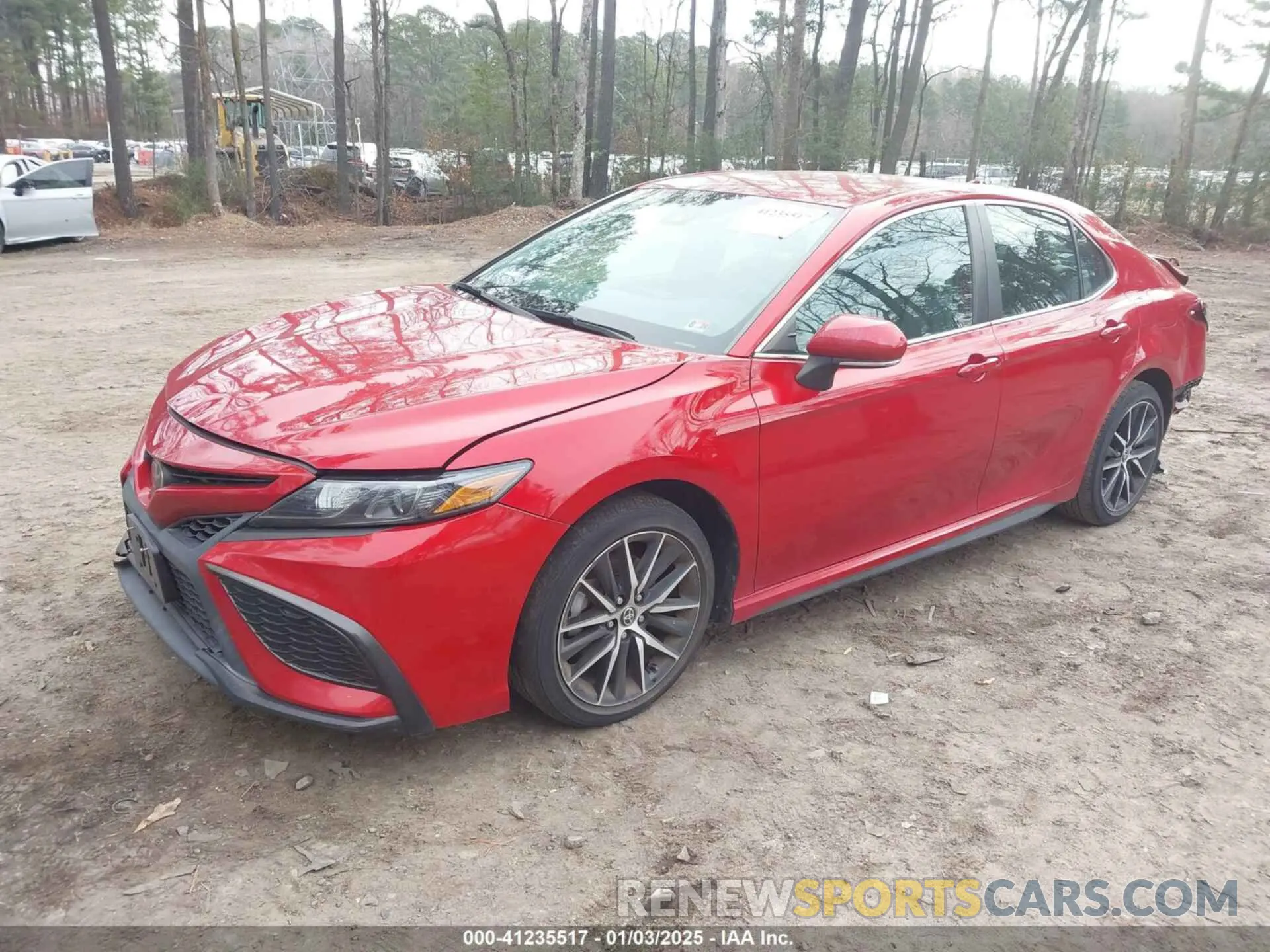 2 fotografías del automóvil dañado 4T1G11AK3NU019896 TOYOTA CAMRY 2022