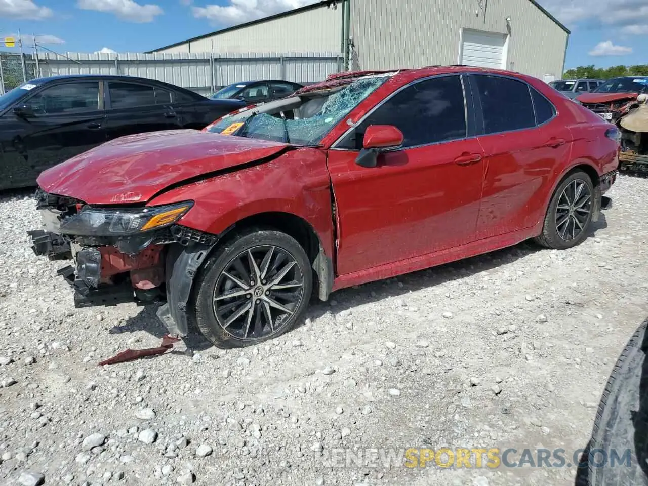 1 fotografías del automóvil dañado 4T1G11AK3NU022703 TOYOTA CAMRY 2022