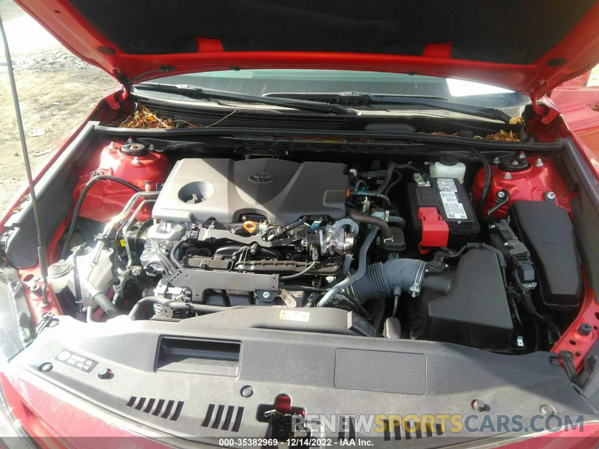 10 fotografías del automóvil dañado 4T1G11AK3NU035029 TOYOTA CAMRY 2022