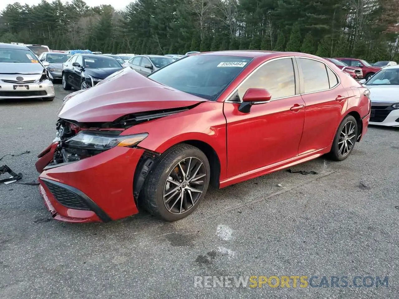1 fotografías del automóvil dañado 4T1G11AK3NU037086 TOYOTA CAMRY 2022