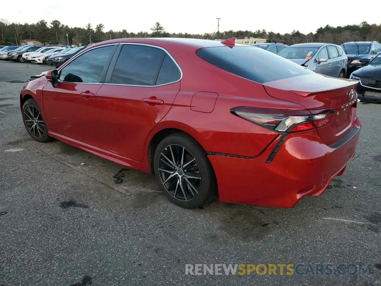 2 fotografías del automóvil dañado 4T1G11AK3NU037086 TOYOTA CAMRY 2022