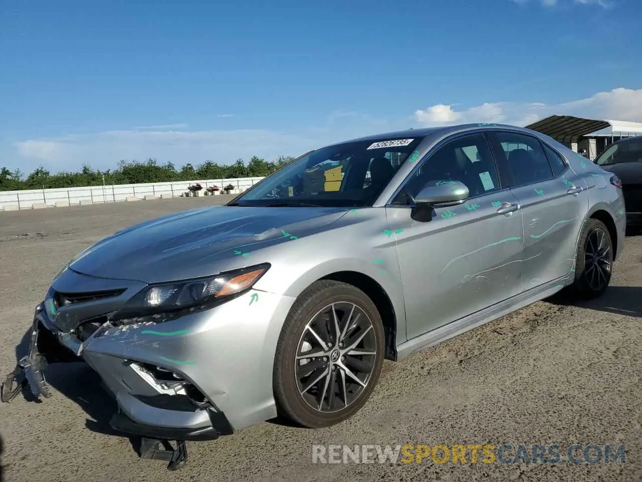 1 fotografías del automóvil dañado 4T1G11AK3NU051666 TOYOTA CAMRY 2022