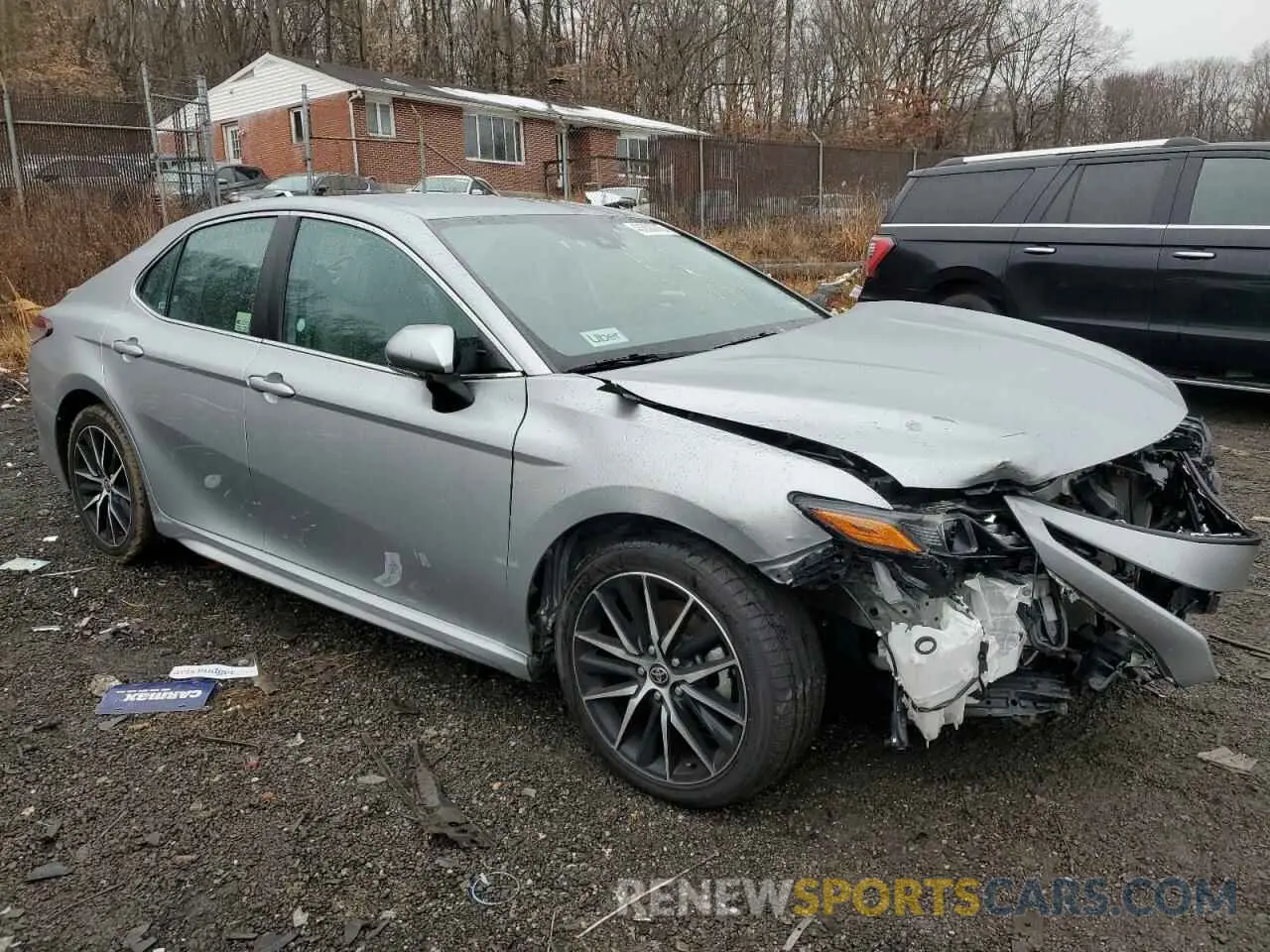 4 fotografías del automóvil dañado 4T1G11AK3NU059945 TOYOTA CAMRY 2022