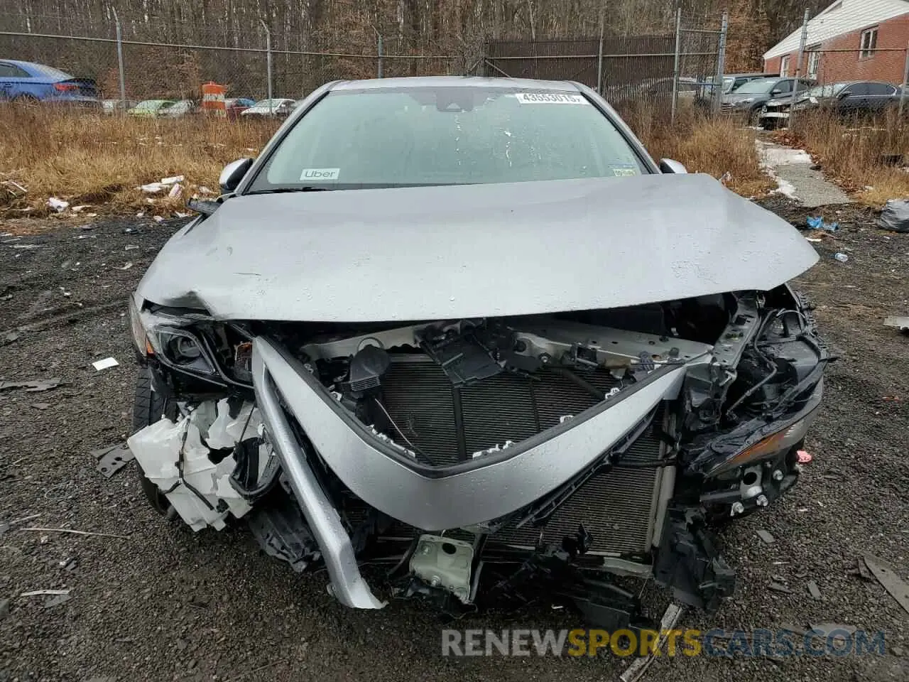 5 fotografías del automóvil dañado 4T1G11AK3NU059945 TOYOTA CAMRY 2022