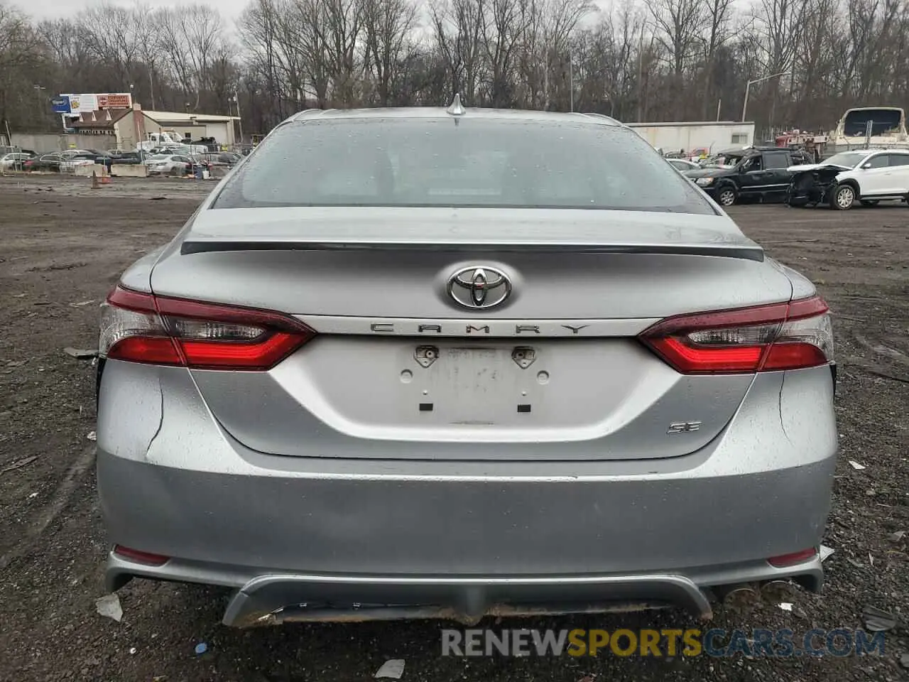 6 fotografías del automóvil dañado 4T1G11AK3NU059945 TOYOTA CAMRY 2022