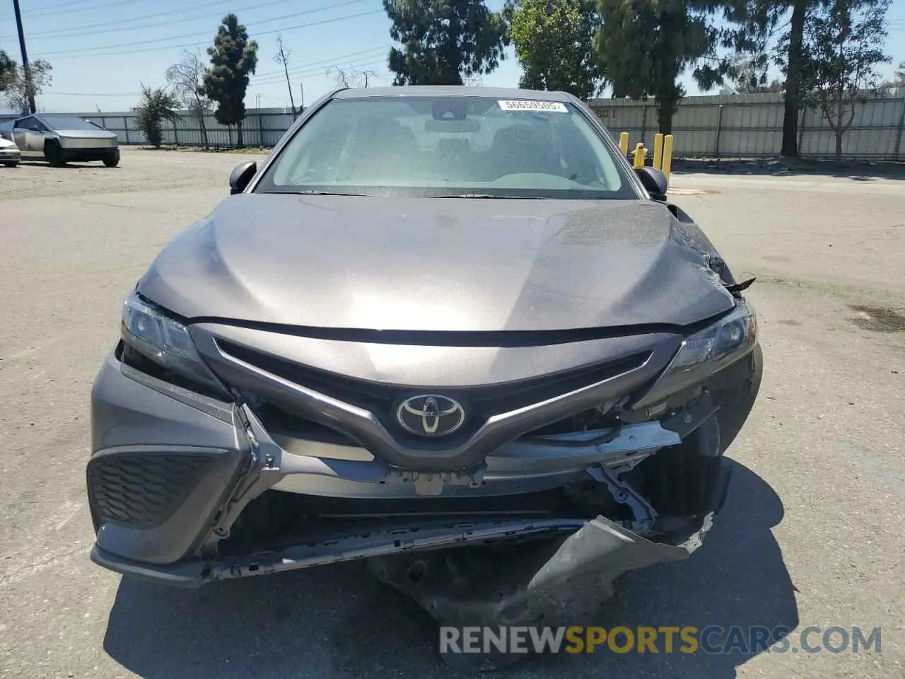 5 fotografías del automóvil dañado 4T1G11AK3NU062070 TOYOTA CAMRY 2022