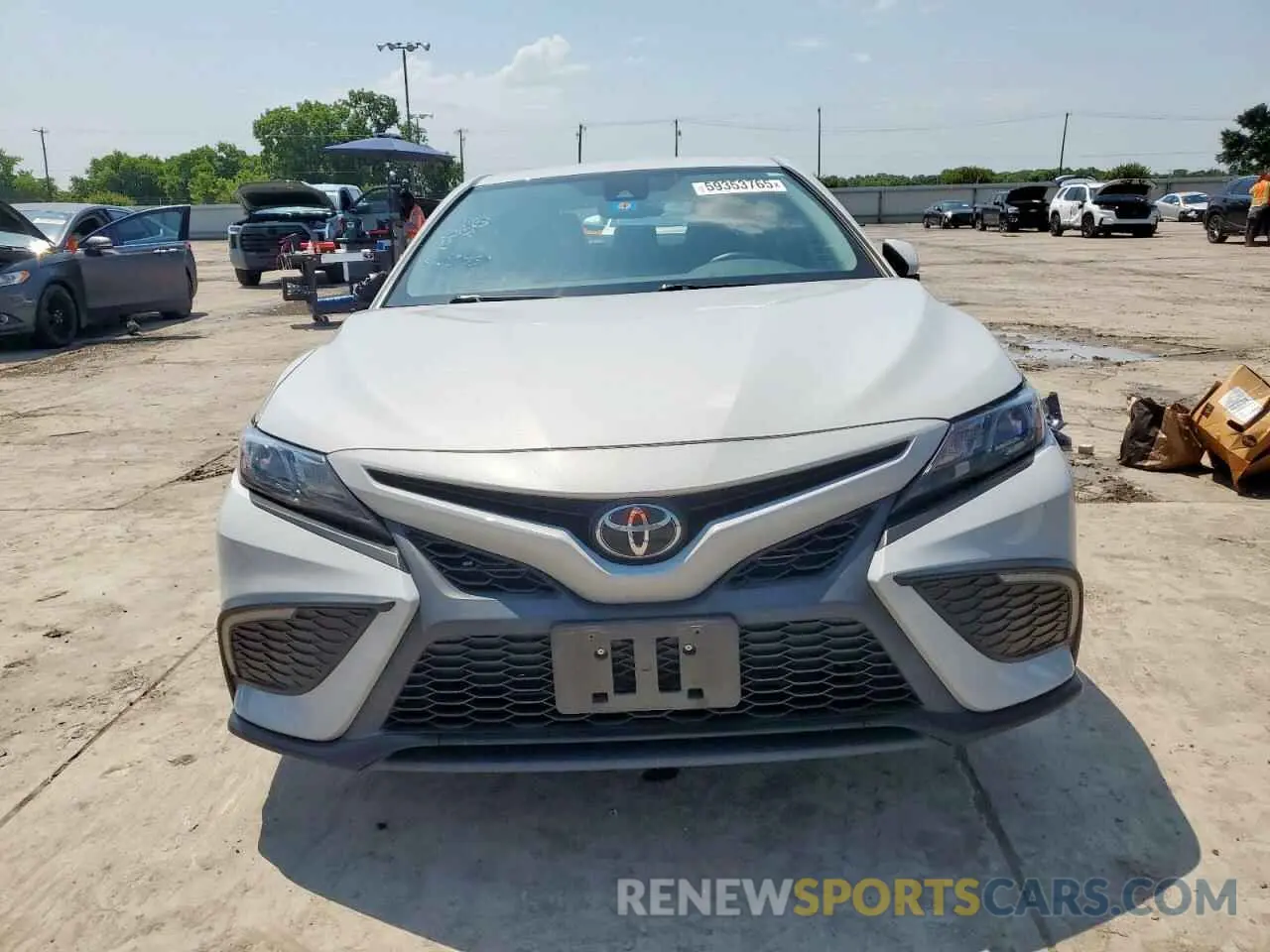 5 fotografías del automóvil dañado 4T1G11AK3NU062330 TOYOTA CAMRY 2022