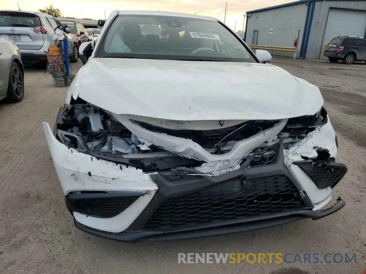 5 fotografías del automóvil dañado 4T1G11AK3NU065664 TOYOTA CAMRY 2022