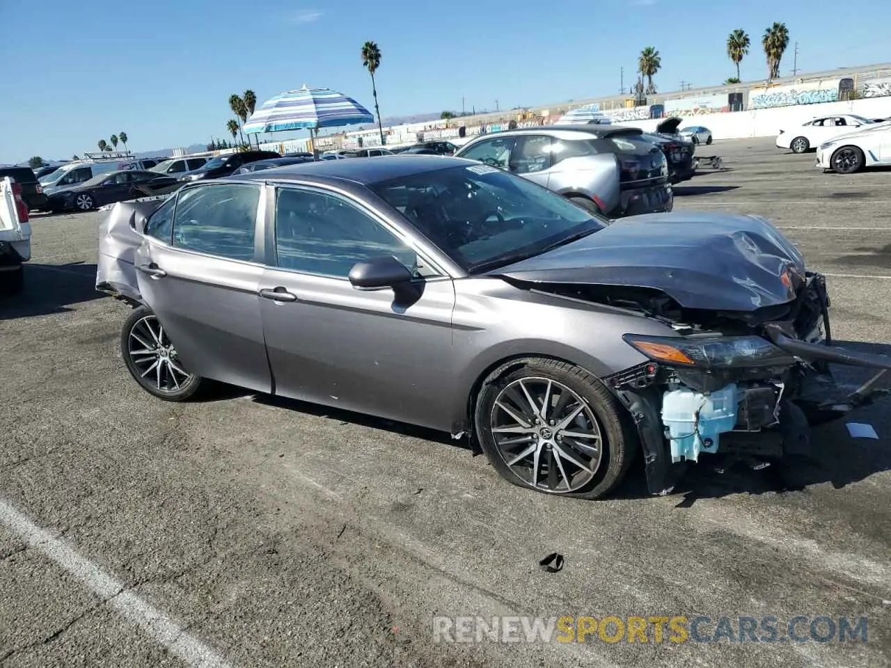 4 fotografías del automóvil dañado 4T1G11AK3NU617728 TOYOTA CAMRY 2022