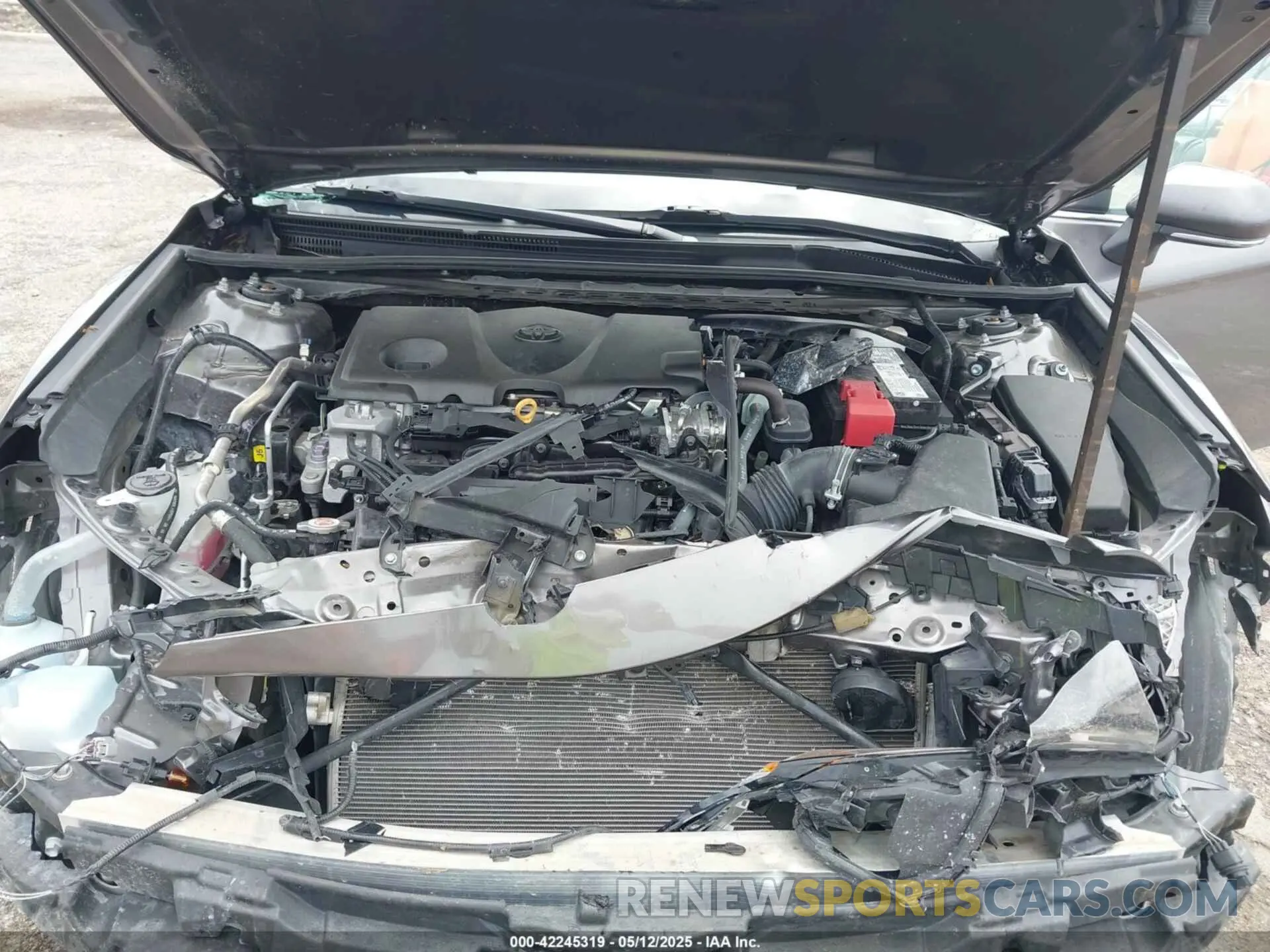 10 fotografías del automóvil dañado 4T1G11AK3NU622539 TOYOTA CAMRY 2022