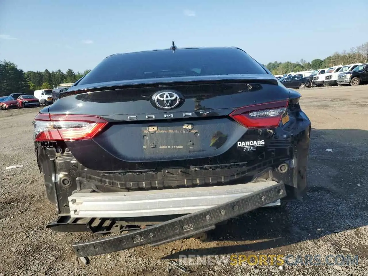 6 fotografías del automóvil dañado 4T1G11AK3NU662636 TOYOTA CAMRY 2022