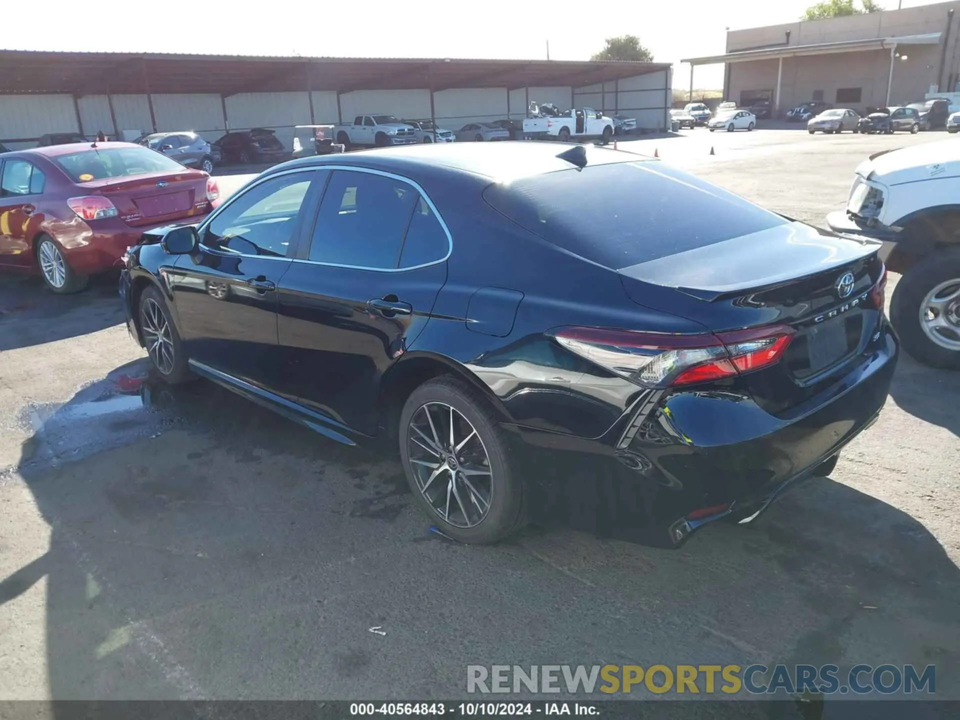 3 fotografías del automóvil dañado 4T1G11AK3NU675659 TOYOTA CAMRY 2022