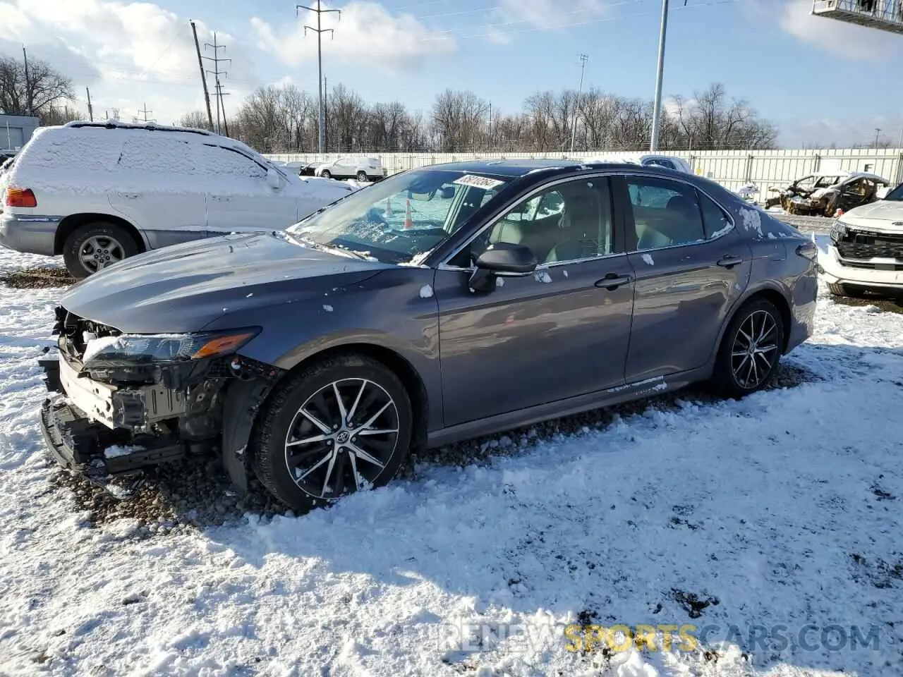 1 fotografías del automóvil dañado 4T1G11AK4NU028459 TOYOTA CAMRY 2022