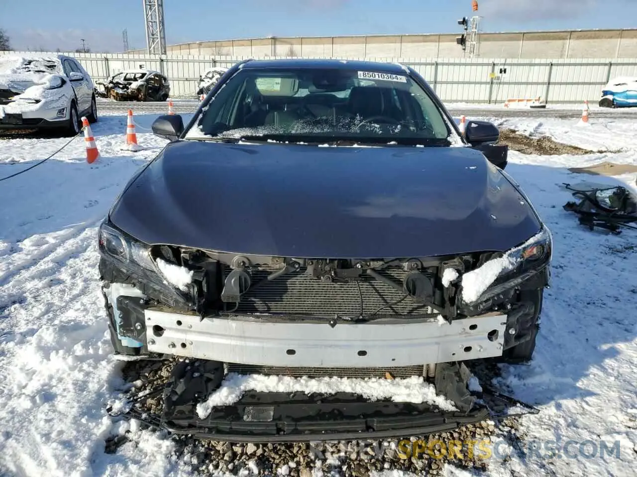 5 fotografías del automóvil dañado 4T1G11AK4NU028459 TOYOTA CAMRY 2022