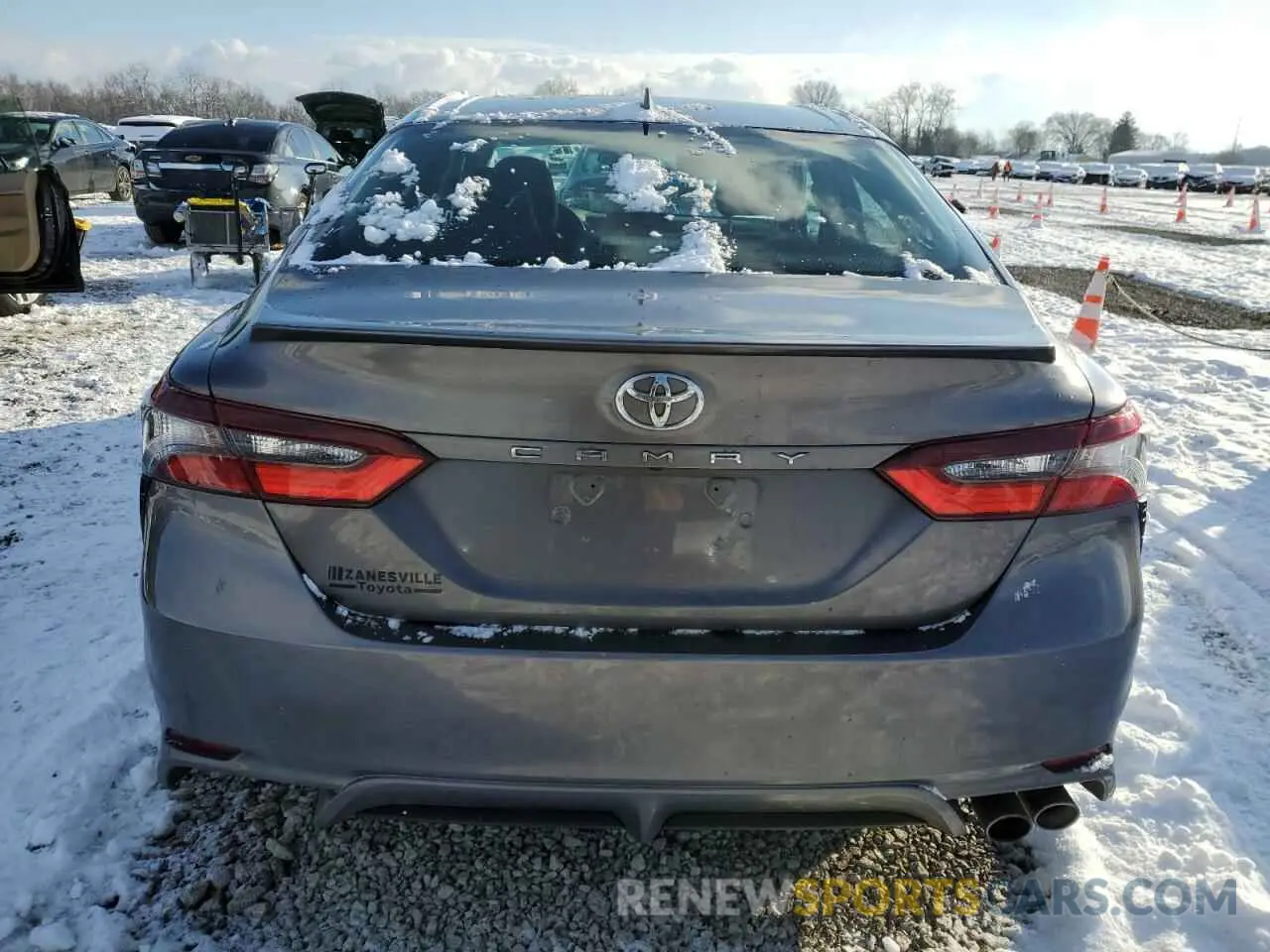 6 fotografías del automóvil dañado 4T1G11AK4NU028459 TOYOTA CAMRY 2022