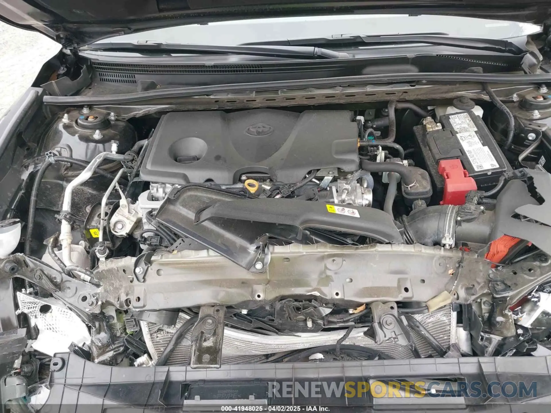 10 fotografías del automóvil dañado 4T1G11AK4NU036660 TOYOTA CAMRY 2022