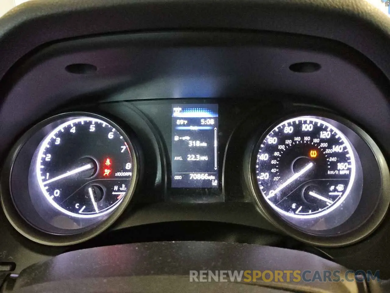 9 fotografías del automóvil dañado 4T1G11AK4NU631010 TOYOTA CAMRY 2022