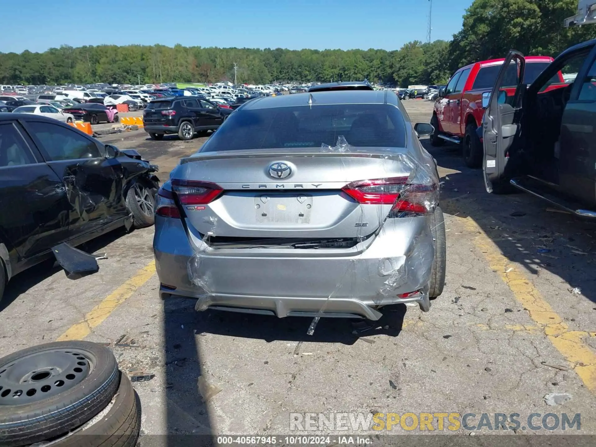 6 fotografías del automóvil dañado 4T1G11AK4NU647885 TOYOTA CAMRY 2022