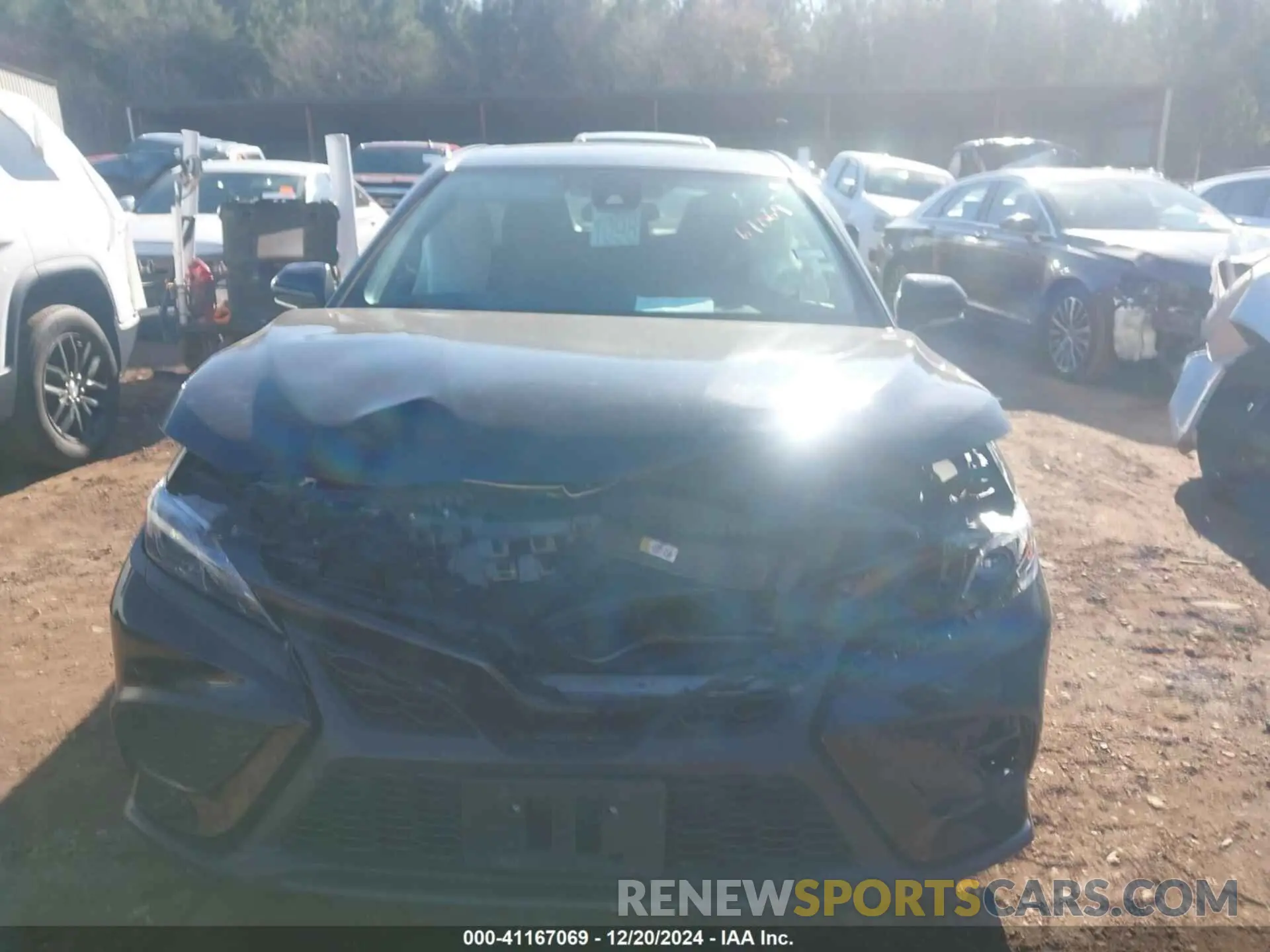 6 fotografías del automóvil dañado 4T1G11AK4NU670700 TOYOTA CAMRY 2022