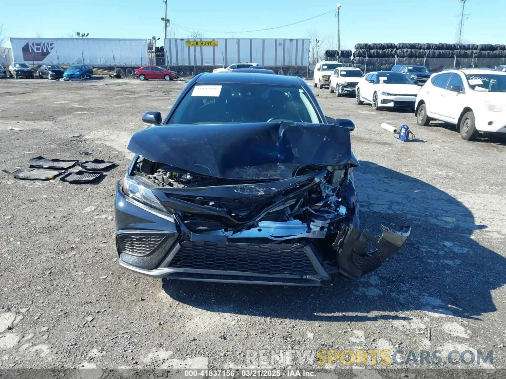 12 fotografías del automóvil dañado 4T1G11AK4NU690607 TOYOTA CAMRY 2022