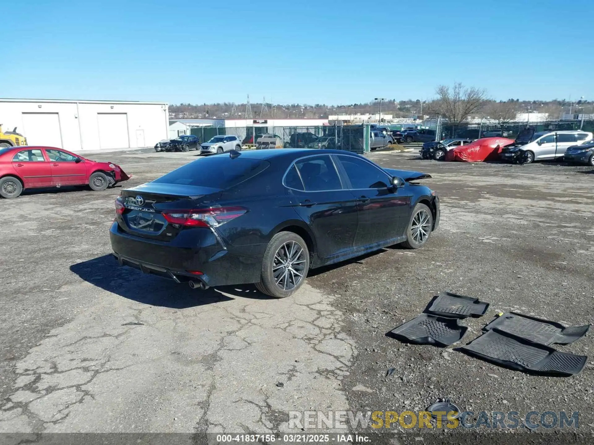 4 fotografías del automóvil dañado 4T1G11AK4NU690607 TOYOTA CAMRY 2022